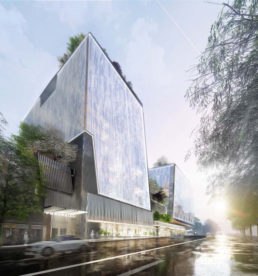 Health District Hotel modern wellness hotel vancouver architecture design canada california hilton  rooftop garden